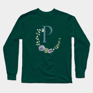 Monogram Botanical Flower P Long Sleeve T-Shirt